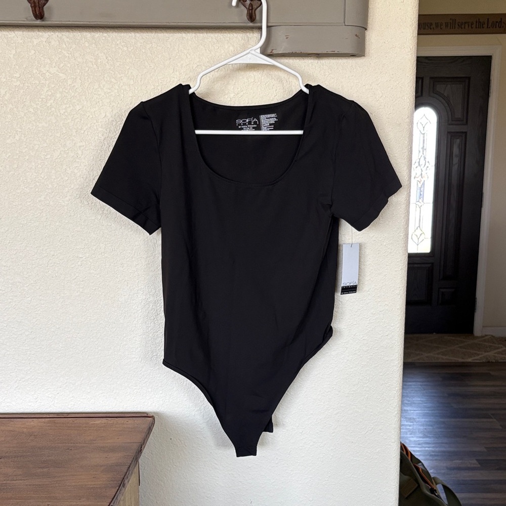 Sofia by Sofia Vergara Black Bodysuit